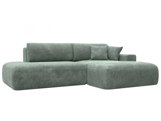 127766 Диван угловой Лига-036 НПБ Модерн правый угол Лига Диванов (Велюр) арт.127766