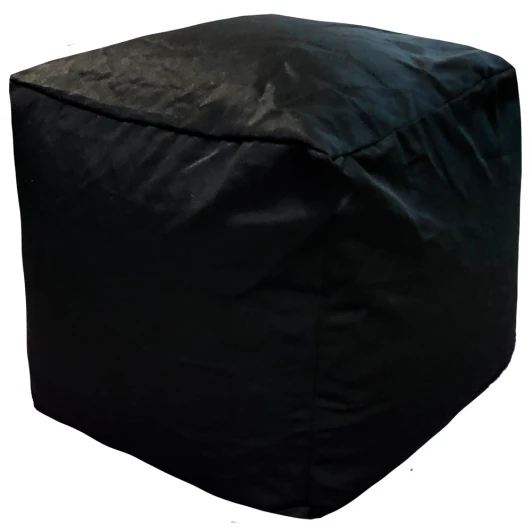 3902101 Пуфик Dreambag Куб Черный Фьюжн (Классический) 3902101