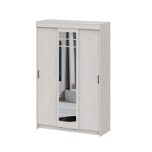 00-00231202 Шкаф Арника-купе ШКП 7, Ясень Анкор светлый
