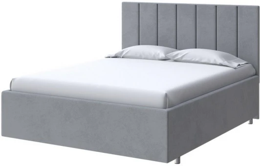 1935360 PROxSON Кровать Modern Large (Ткань: Велюр Ultra Осенний туман) 180x190