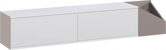 LEV00505 Тумба подвесная AULOS TV STAND LEVE (ЛДСП/Белый) арт.LEV00505