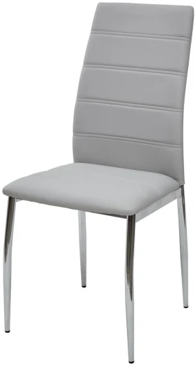 XS603613 Обеденный стул M-City DESERT 603 светло-серый #613, экокожа