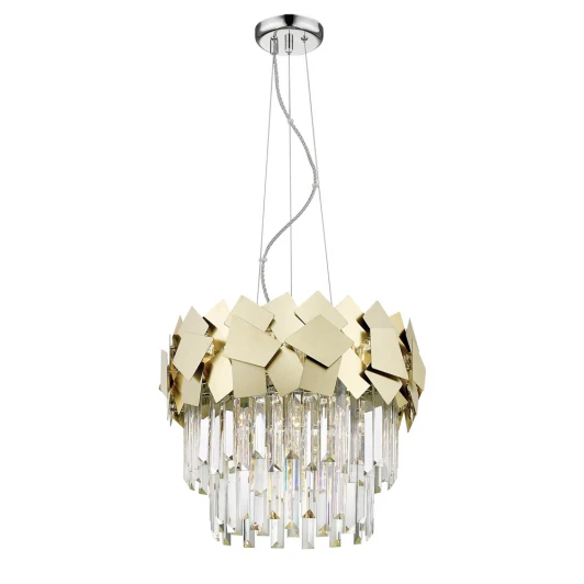 P0506-05A-F4E3 Подвесная люстра Zumaline Quasar P0506-05A-F4E3