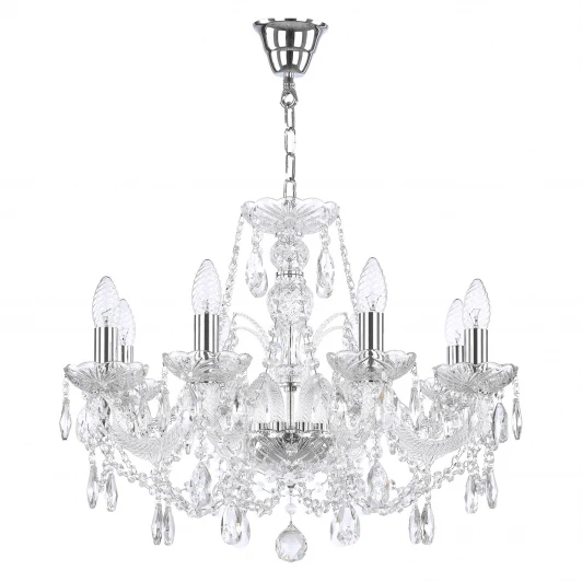 11.05.8.195.Хром.Sp Подвесная люстра Art Classic 11.05 11.05.8.195.Хром.Sp (220V, на цепи, подсвечник, свеча)