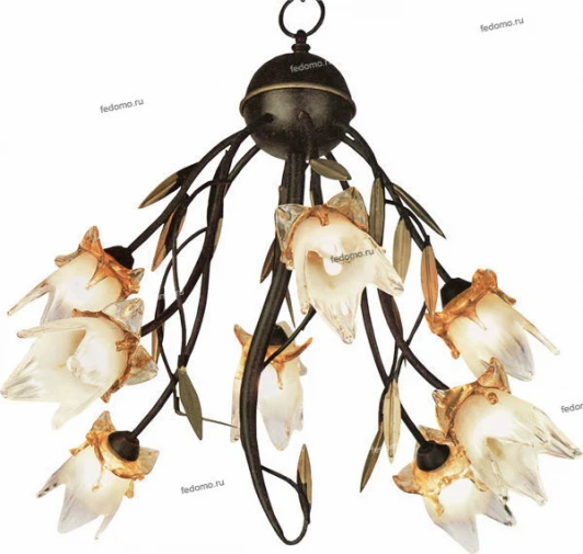 PX-0220/8A ferrrugineous Потолочная люстра N-Light PX-0220 PX-0220/8A ferrrugineous