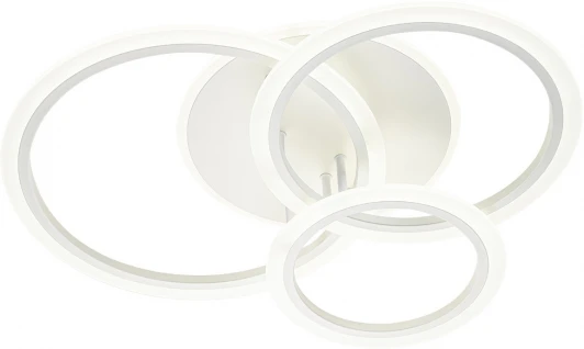 10231/3LED Потолочная люстра Escada Random 10231/3LED 85W White (регулировка яркости, 220V, пульт управления)