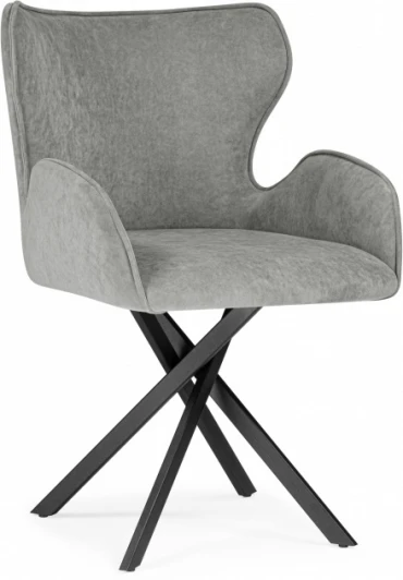 615181 Обеденный стул  Woodville (Металл,Ткань/Черный) арт.615181