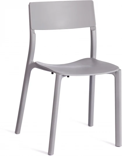 24591 Стул LENTO (mod. 43) / 2 шт. в упаковке Tetchair (Пластик/Серый) арт.24591