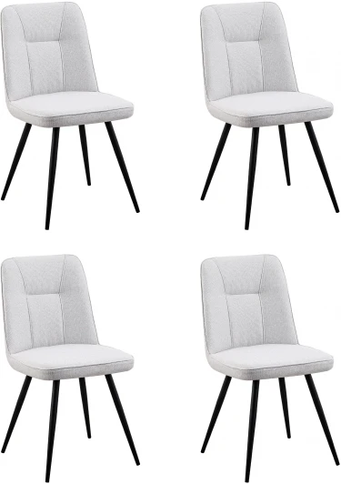 УТ000040682 Стул Stool Group Hedd серый 4 шт. арт.УТ000040682