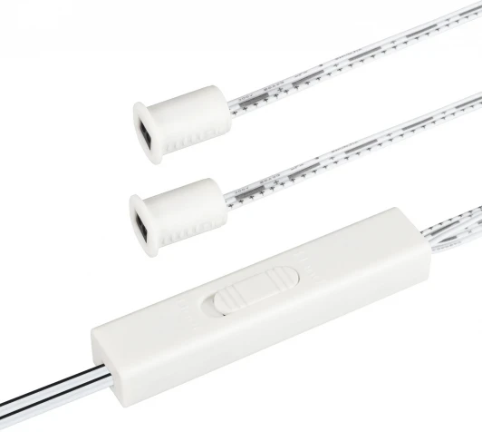 046467 ИК-датчик SR-PRIME-RECESSED-IRD/H-R11-WH (12-24V, 48-96W, DOOR/HAND) (Arlight, IP20 Пластик, 2 года) 046467