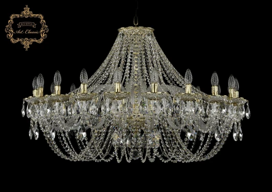 41.11.20.400.GW.Sp Подвесная люстра с хрустальными подвесками Art Classic 41.11 41.11.20.400.GW.Sp