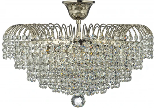 Elba E 1.2.40.100 N Потолочная люстра буше Arti Lampadari Elba E 1.2.40.100 N (220V, хрусталь)