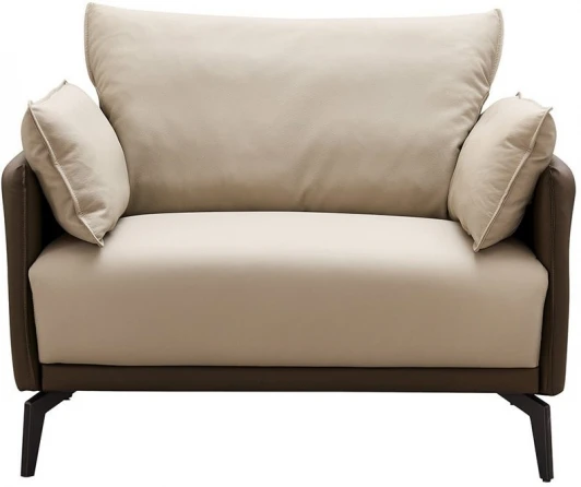 SF002BEIG BROWN Кресло ESF ELEGANTE NAPPA ELSF015 бежевый 6615-коричневый /Кожа