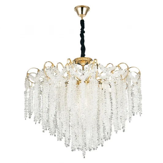 ML.6759.12 GD Подвесная люстра хрустальная Modelux MODELUX ML.6759.12 GD