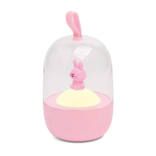 TL06 Детский ночник зайчик розовый диммируемый Lumin'arte Tl TL06