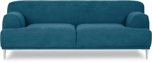 604114 Диван Portofino 2-х местный ОГОГО (арт.604114), (Рогожка/Бирюзовый)