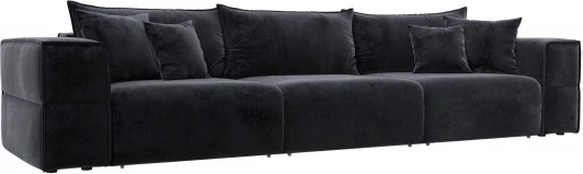 129397 Диван прямой Лига-058 НПБ Лонг Лига Диванов (Велюр) арт.129397