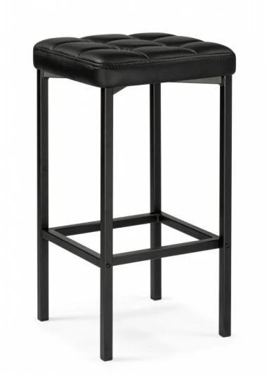 614941 Барный стул Woodville Лофт (Металл, Искусственная кожа/Черный) арт.614941