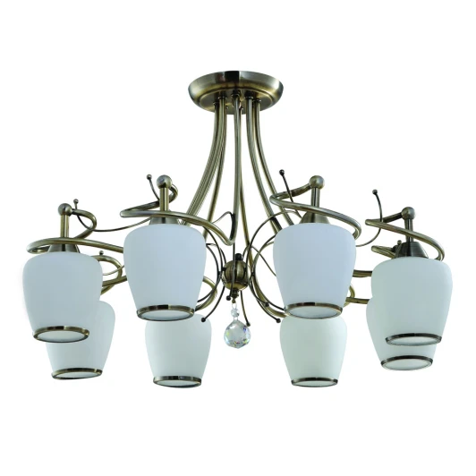 800/8PF-Oldbronze Потолочная люстра IDLamp 800 800/8PF-Oldbronze