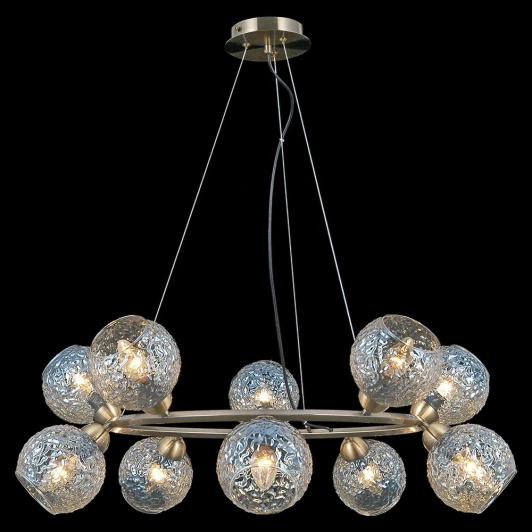 IL0452-10PSQ-79 AB Подвесная люстра ILLUMICO IL0452-10PSQ-79 AB (220V, на тросе)