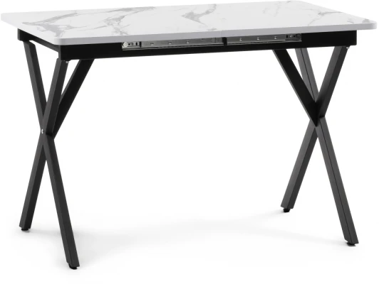 464908 Стол деревянный Гурдун белый / черный 464908 Woodville