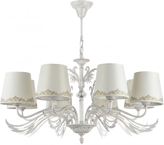 FR2404-PL-08-WG Подвесная люстра Freya Agas FR2404-PL-08-WG