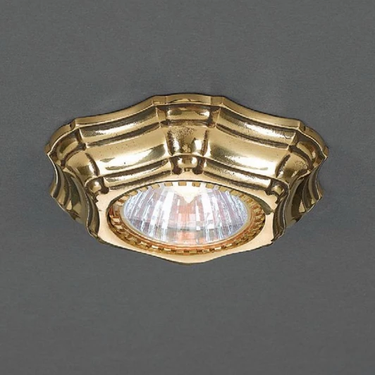 SPOT 1096 ORO Встраиваемый точечный светильник Reccagni Angelo SPOT 1096 ORO