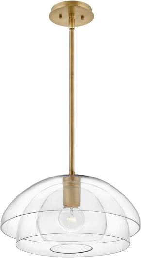 QN-LOTUS-P-HBR Потолочная люстра на штанге Hinkley Lotus QN-LOTUS-P-HBR (220V, шар)