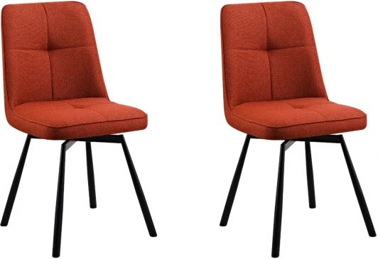 УТ000040604 Стул Stool Group Boun вращающийся терракотовый 2 шт. арт.УТ000040604