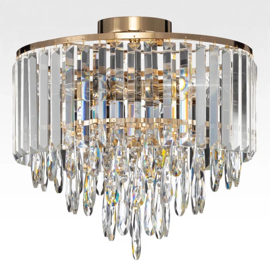 CL320162 Потолочная люстра каскадная хрустальная Citilux Leonna CL320162