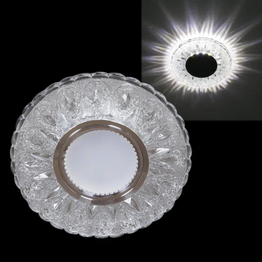 51618-9.0-001MN MR16+LED3W DL 4000K WH Встраиваемый точечный светильник Reluce 51618-9.0-001MN MR16+LED3W DL 4000K WH (220V)