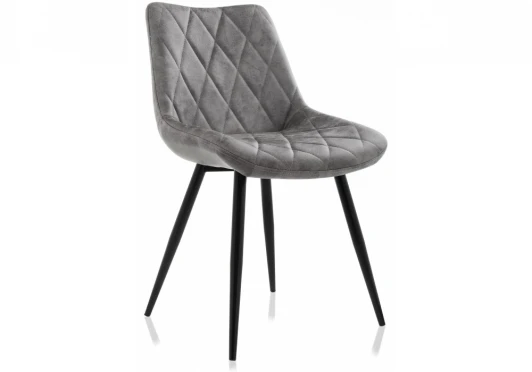 11559 Обеденный стул Woodville Fox black / grey 11559