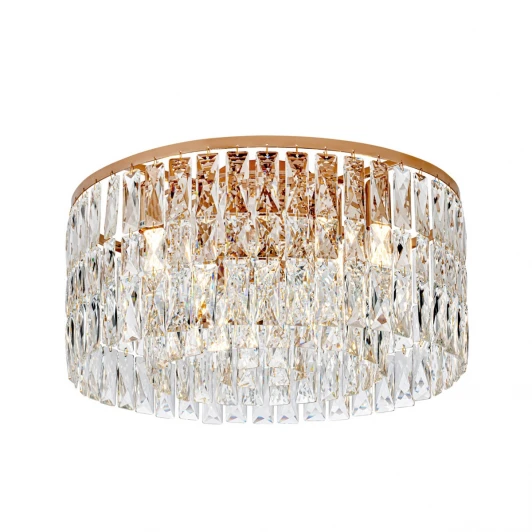 ML.90344.7 GD Потолочная люстра хрустальная Modelux MODELUX ML.90344.7 GD