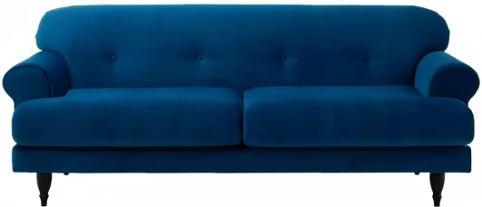329499 Диван Italia ОГОГО (арт.329499), (Ткань/Темно-синий)
