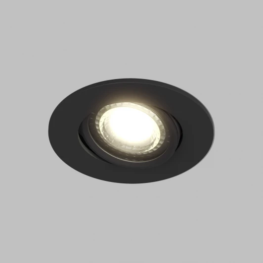 DK3020-BK Встраиваемый точечный светильник Denkirs DK3020-BK (220V, круглые)