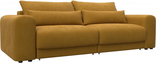 129130 Диван прямой Лига-056 НПБ Лига Диванов (Велюр) арт.129130