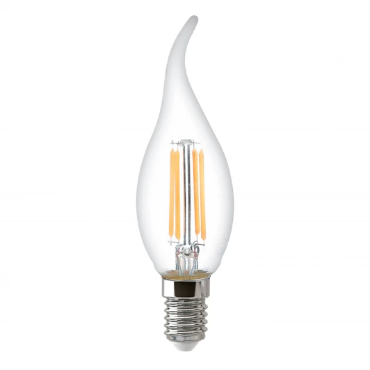 TH-B2079 Лампочка светодиодная филаментная прозрачная свеча на ветру E14 11W Thomson Tail Candle TH-B2079