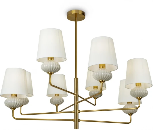 FR2029PL-08BS Потолочная люстра на штанге Freya Ceramics FR2029PL-08BS (220V)
