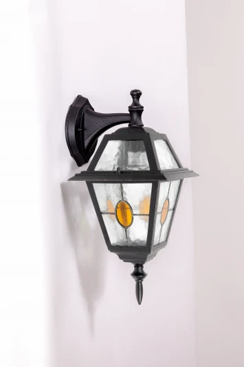 91102/04 lgY Bl Настенный фонарь уличный FARO lead GLASS 91102/04 lgY Bl Oasis Light