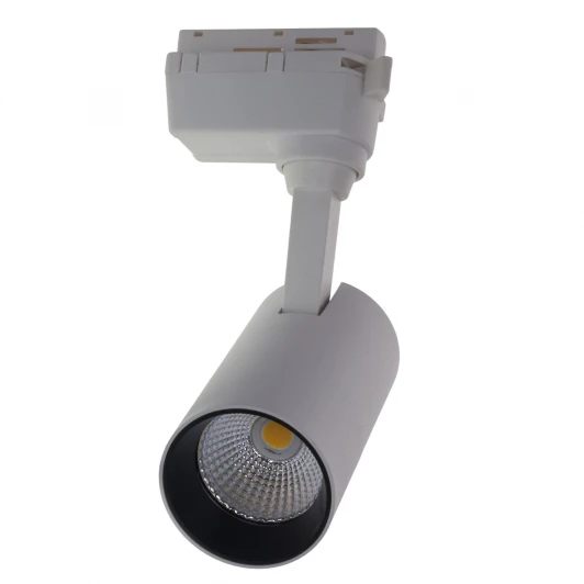 ULB-Q277 10W/4000К WHITE Трековый светильник однофазный, светодиодный 4000К 220V 10W Volpe ULB-Q277 ULB-Q277 10W/4000К WHITE