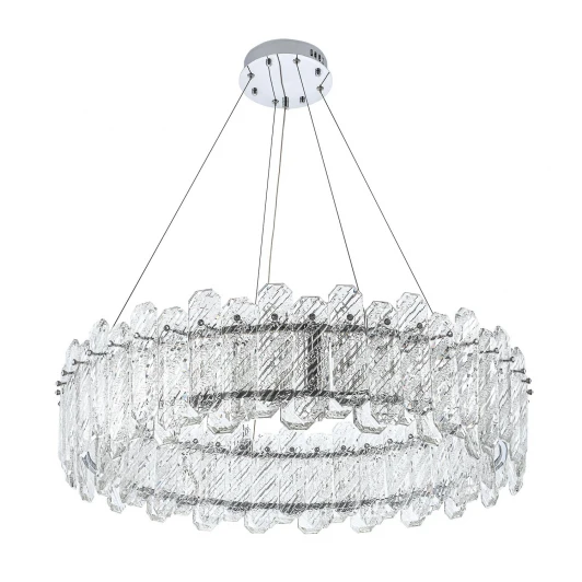ML.350.800 CR Подвесная люстра светодиодная хрустальная с регулировкой цветовой температуры Modelux MODELUX ML.350.800 CR