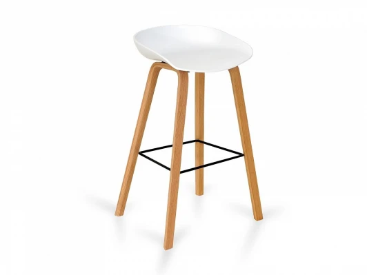 624767 Стул барный Libra ОГОГО 624767 (белый)