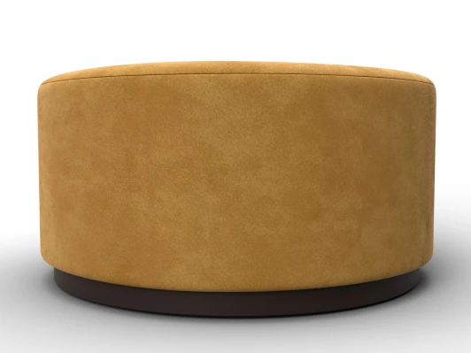 132505 Пуф 005 (ДСП/Пластик/Велюр/Желтый) Лига Диванов 132505