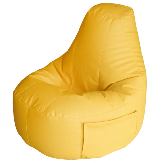 3711501 Кресло Dreambag Комфорт Желтое ЭкоКожа (Классический) 3711501