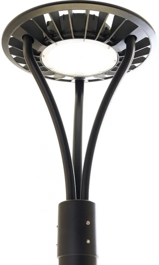 48337 Уличный консольный светильник светодиодный Feron SP7010 48337 50W 5000lm 3000K, черный (220V, IP65)