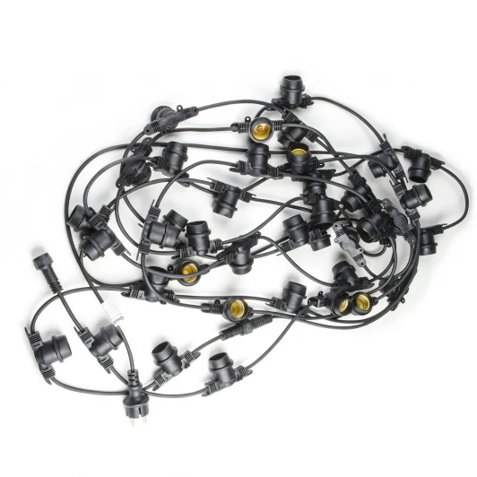 UDL-K110 40/E27/10M IP65 BLACK BELT-LIGHT Гирлянда Uniel UDL-K110 40/E27/10M IP65 BLACK BELT-LIGHT