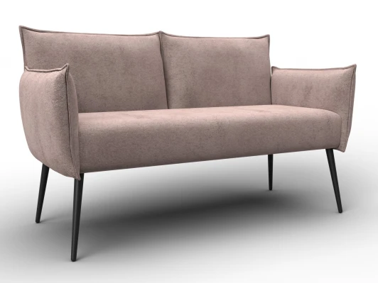 131071 Диван прямой Лига-083 (Фанера/Металл/Велюр/Бежевый) Лига Диванов 131071