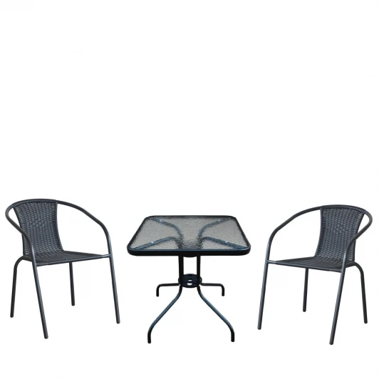 LRC03/LRT03-60x60 Black (2+1) Комплект мебели Асоль LRC03/LRT03-60x60 Black (2+1) Afina