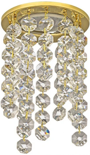 Osimo GU10.5.14.8.724 G Встраиваемый светильник хрустальный Dio D'Arte Osimo Gold GU10.5.14.8.724 G