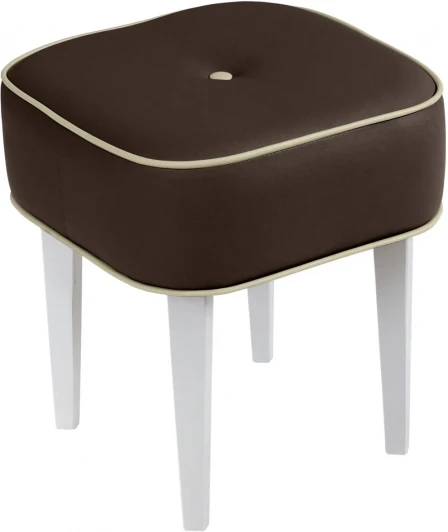 434036 Табурет Handy SQ ОГОГО (арт.434036), (Ткань,Экокожа/Коричневый)